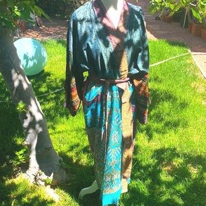 Reworked Vintage Robe Christine